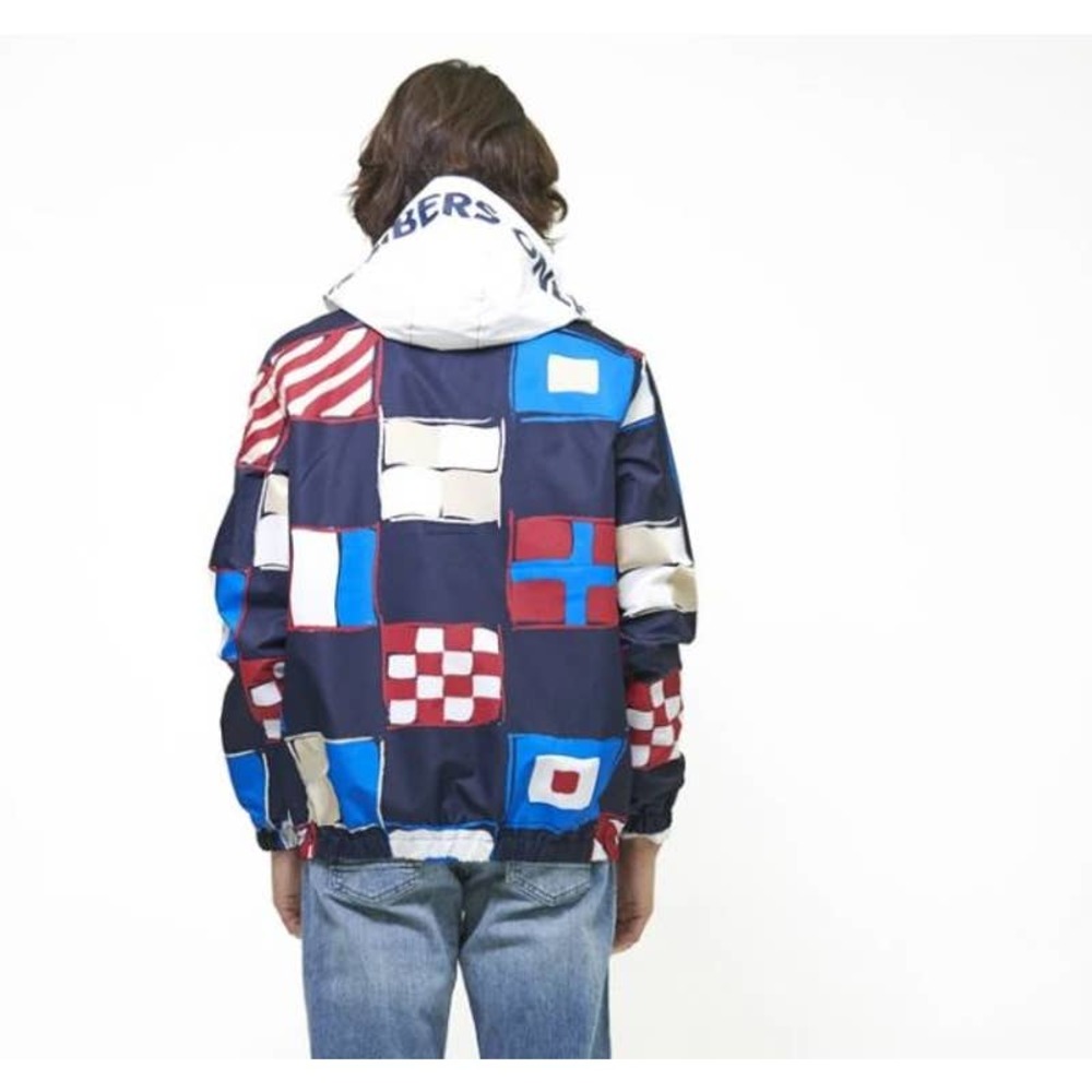 Members Only Flag Print Pullover Jacket - image 3
